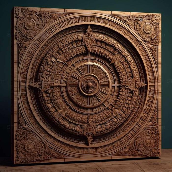 Patterns and decorations (stl blueprint 4, PATTERN_2132) 3D models for cnc
